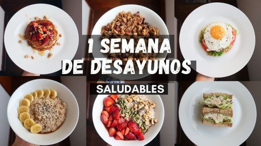 Desyunos saludables 