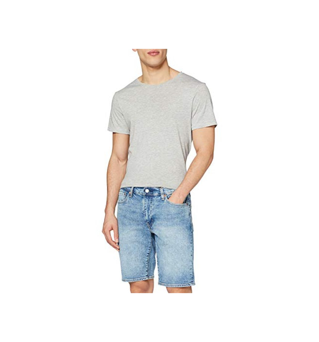 Moda Levi's 511 Slim Shorts Pantalones Cortos, Azul