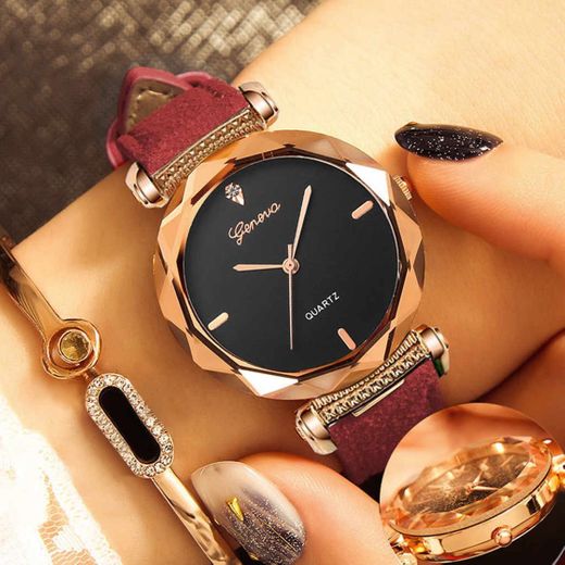 TCEPFS Nueva Pulsera de Diamantes de imitación Reloj de Pulsera para Mujer Relojes de Vestir Reloj de Cuarzo de Marca Mujer Relogio   Azul Claro