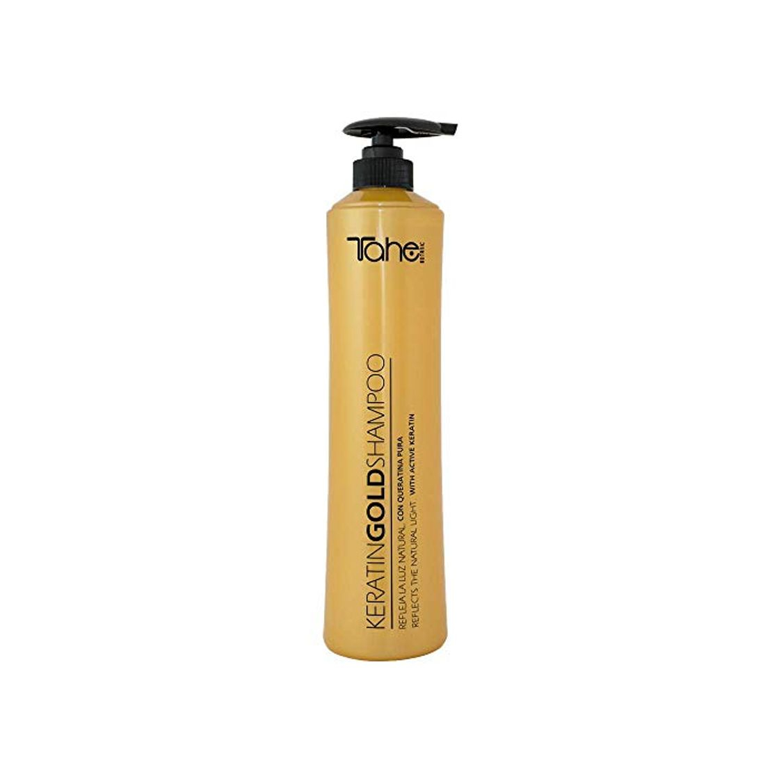Social Tahe Keratin Gold Champú con Queratina Pura y Oro Líquido con Aporte