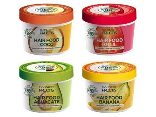Nuevo Fructis Natural Hair Food: mascarillas de super frutas que ...