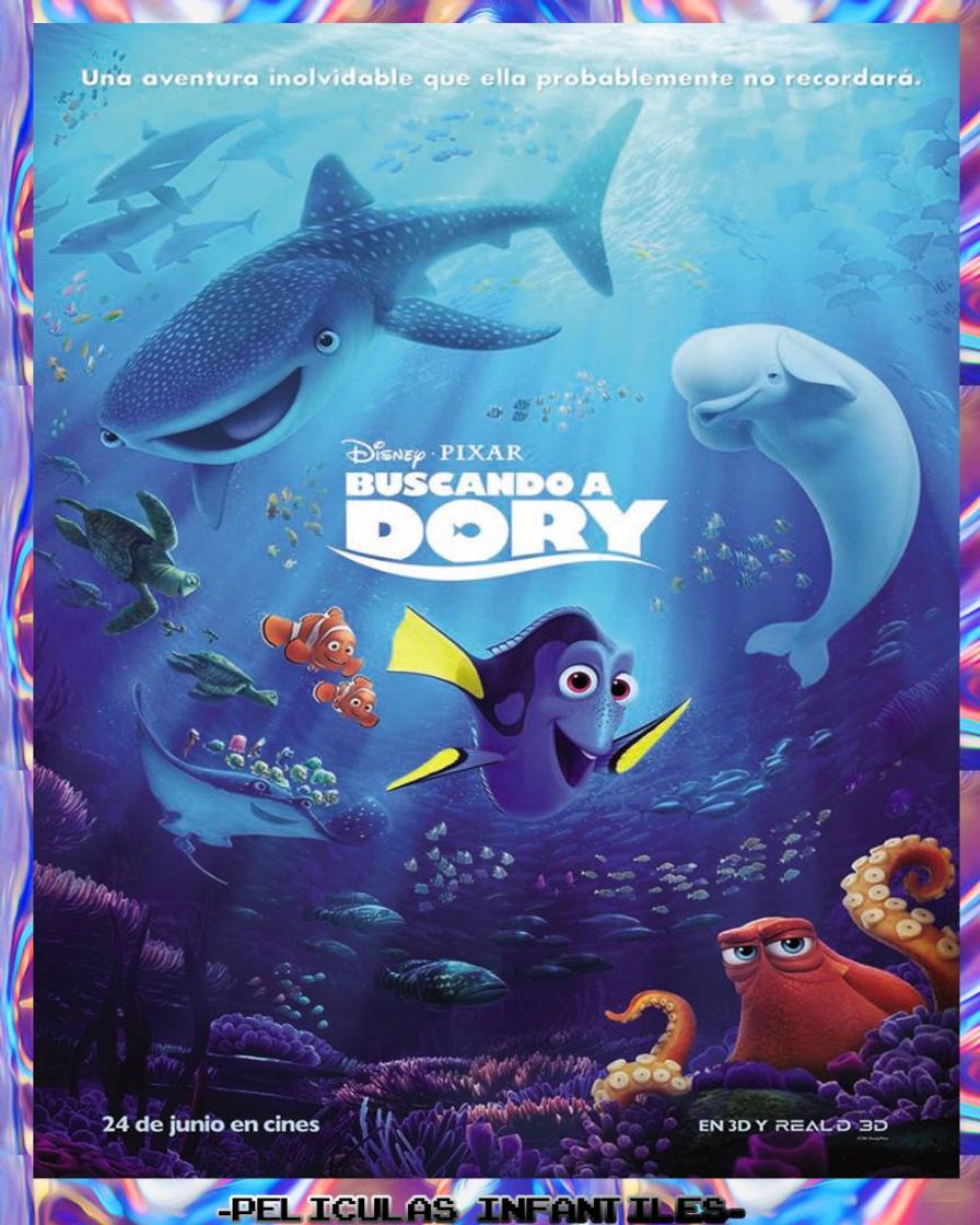 Película Buscando a Dory