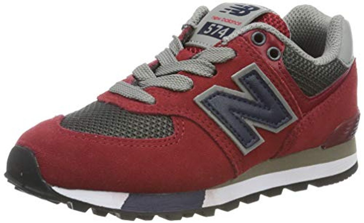 Producto New Balance Pc574v1, Zapatillas para Niños, Rojo