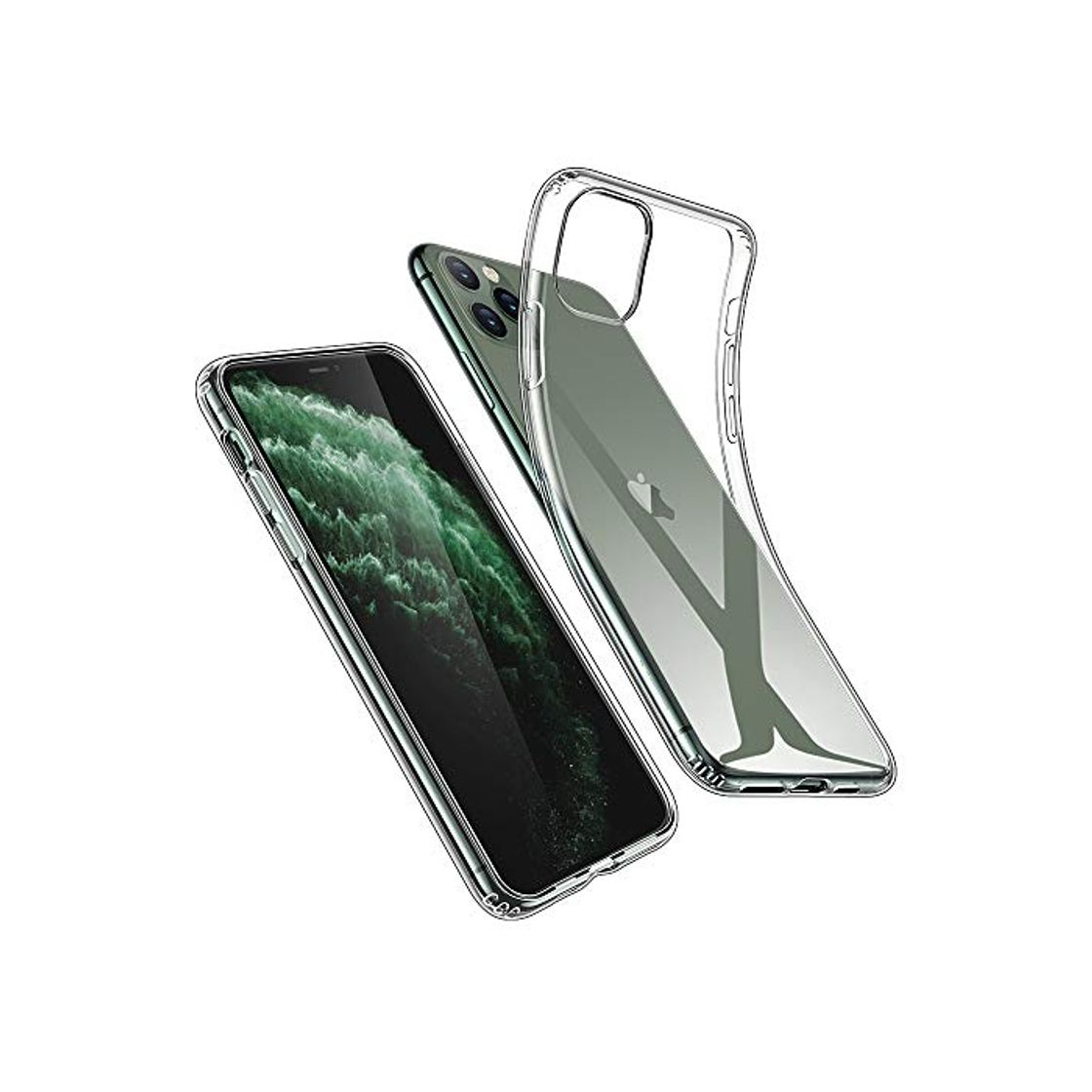 Productos ESR Funda Transparente Serie Essential Zero para iPhone 11 Pro MAX, Suave