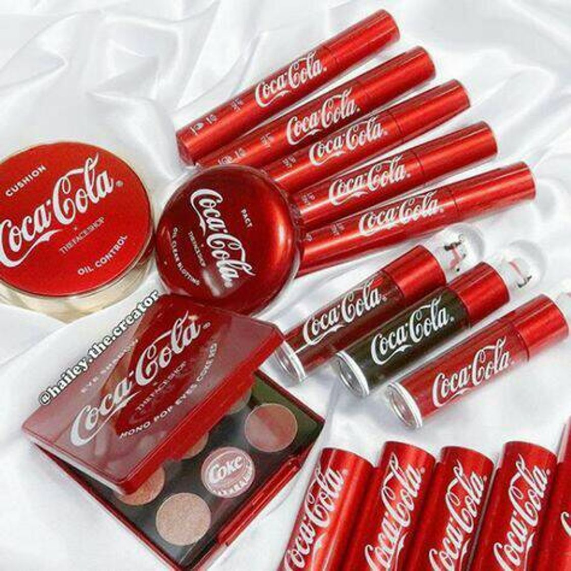 Moda Coca-Cola makeup 