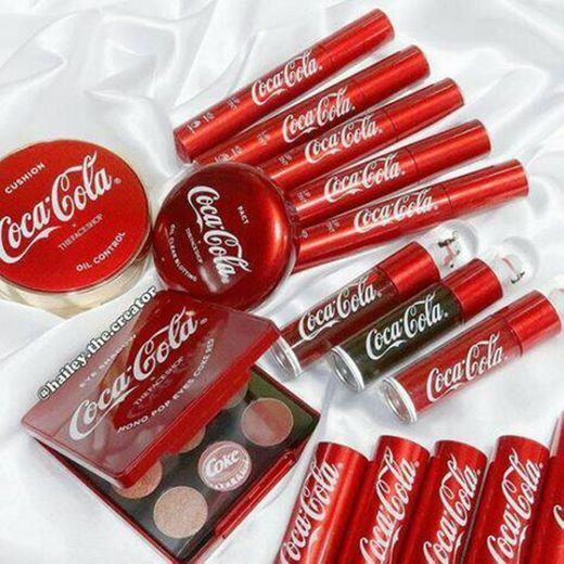 Coca-Cola makeup 
