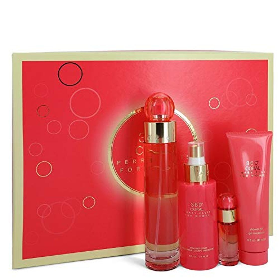 Productos Perry Ellis 360 Coral by Perry Ellis Gift Set - 3.4 oz