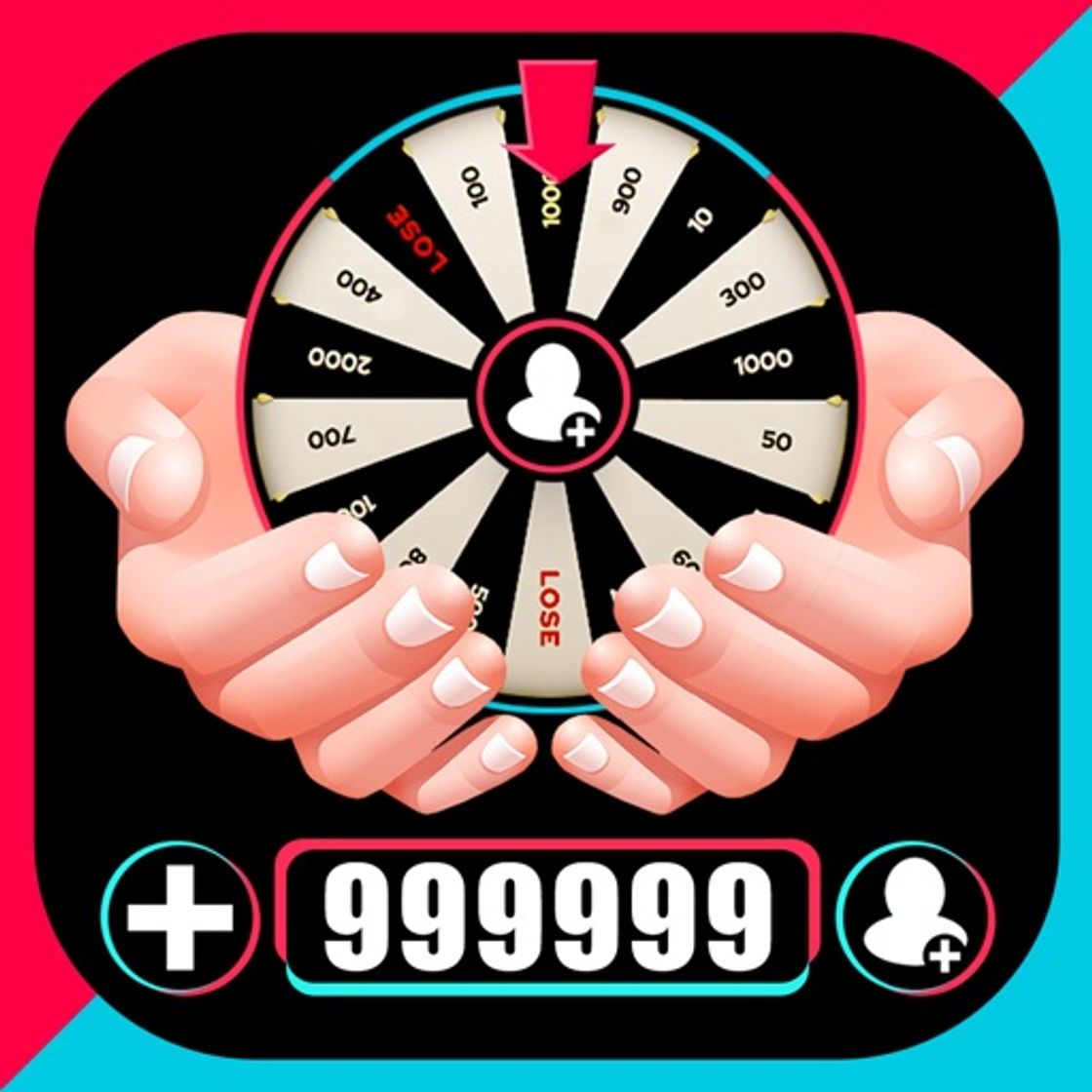 App Fans Wheel & Track for TikTok