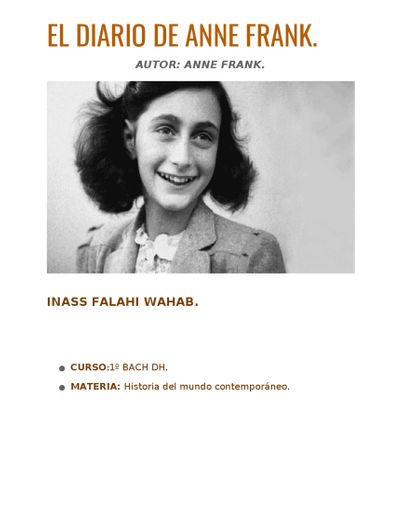 El diario de Ana Frank, excelente audiolibro
