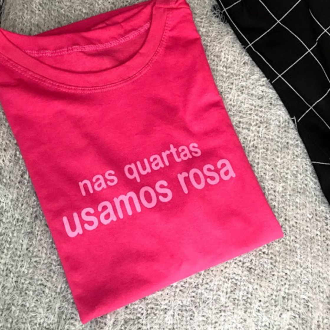 Fashion Nas quartas usamos rosa 