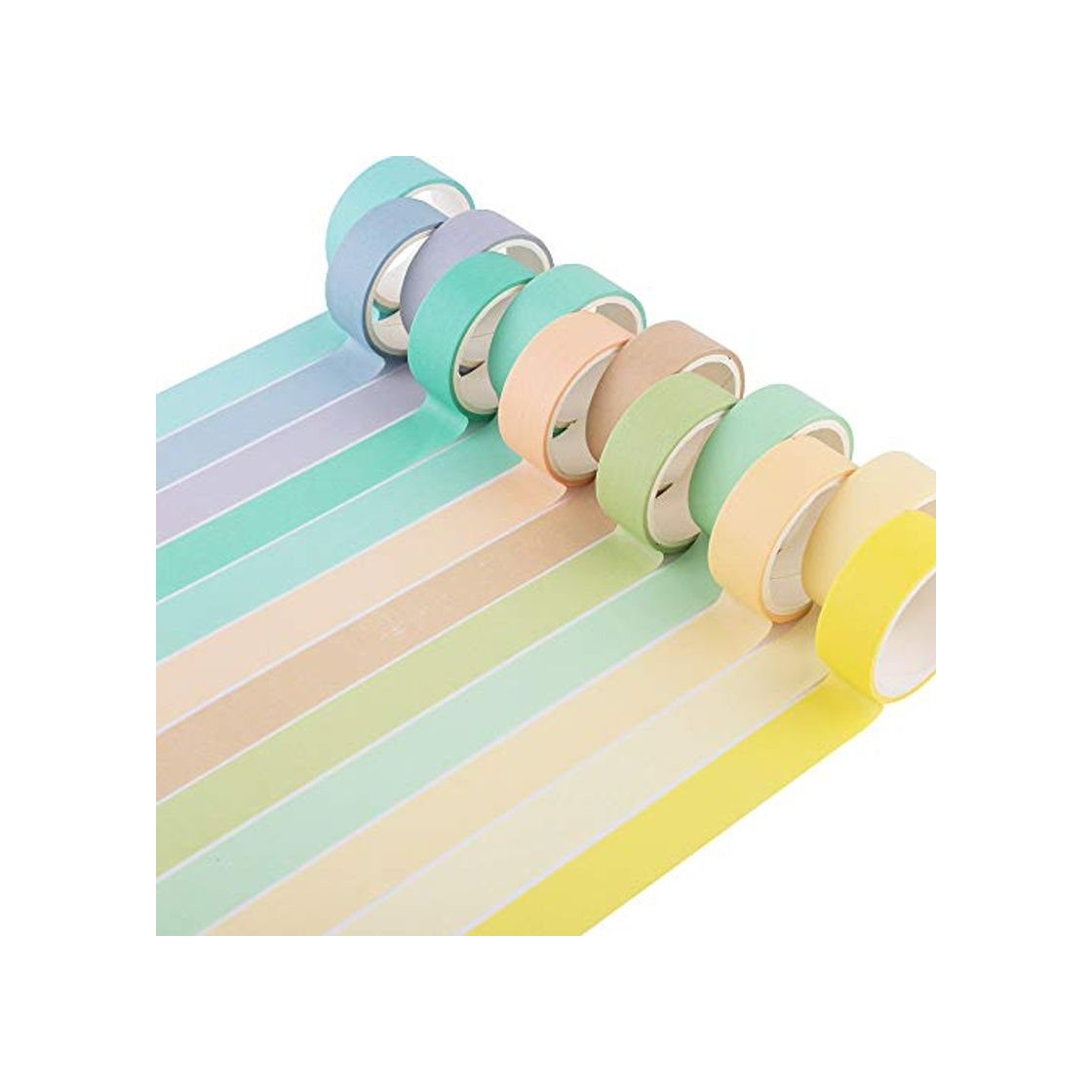 Product Yubbaex 12 Rollos Washi Tapes Set de Cinta Adhesiva Washi Cinta Adhesiva