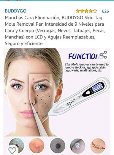 Eliminador de manchas,verrugas y tatuajes