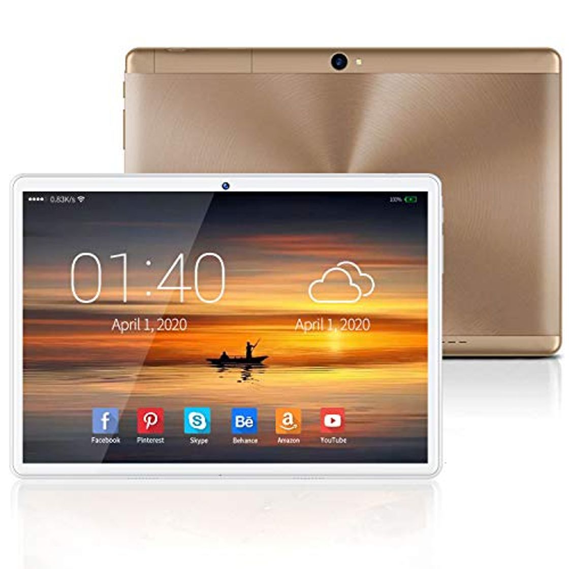 Producto 4G Tablets 10.1Pulgadas Android 9.0 GO, Certificación Google GMS, 4GB RAM