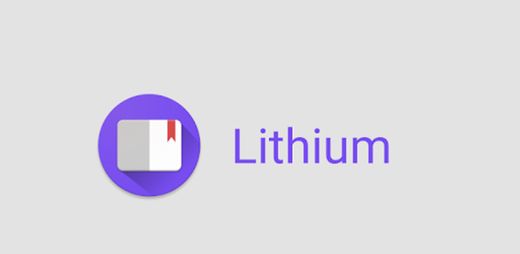 Lithium: Leitor de EPUB
