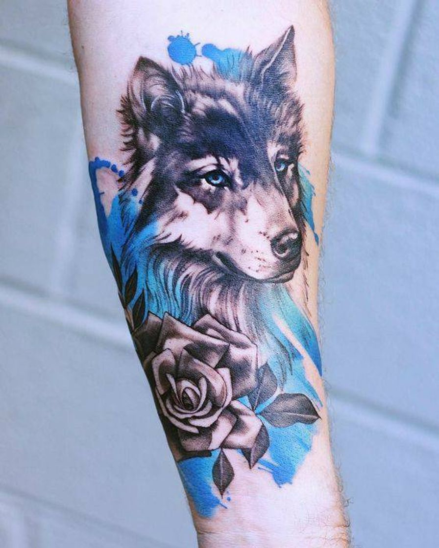 Tatuagem meta🐺💙