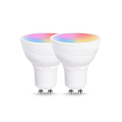 Lohas Smart Lamp Spotlight - Bombilla LED GU10, multicolor, RGB