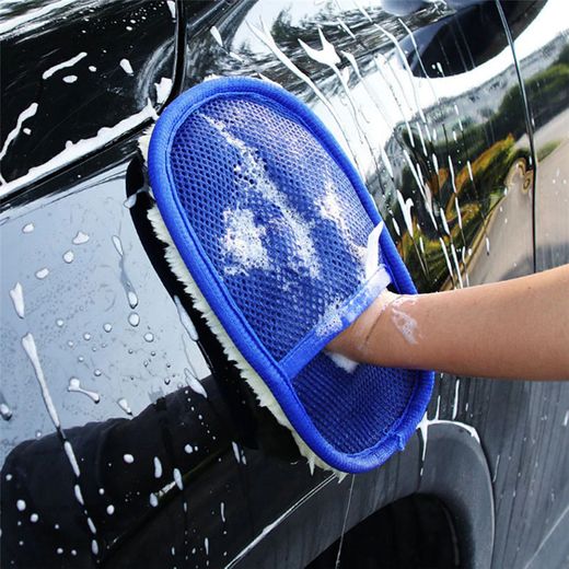 Car Cleaning Car Styling Wool Soft Car Washing Gloves Cleaning