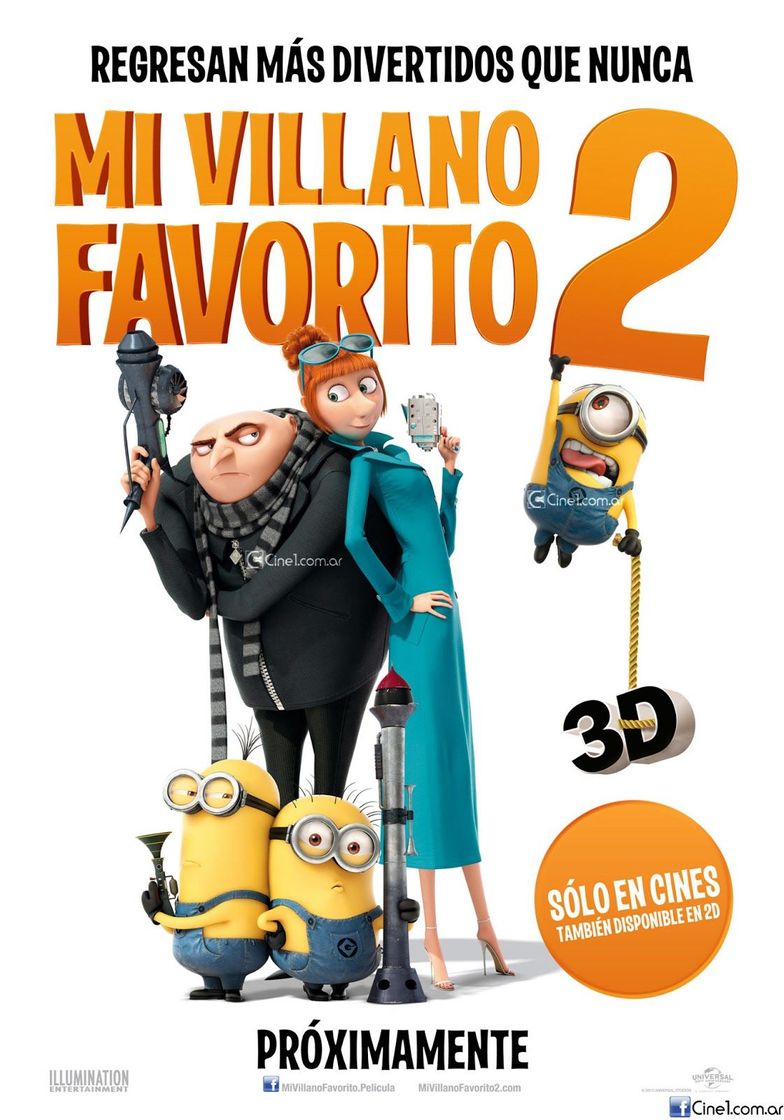 Película Mi Villano Favorito 2 