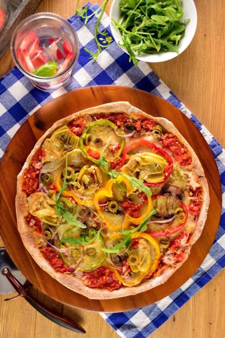 Fashion 🍕😋Pizza vegetariana 😋🍕