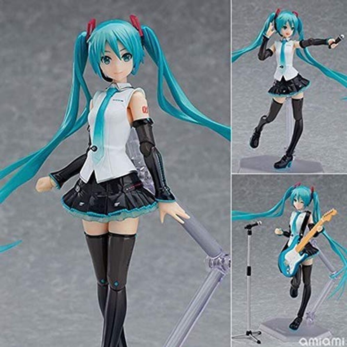 Product Yvonnezhang FIGMA 394 Hatsune Miku V4X versión Cantante Anime 15CM Figura de acción Juguetes Modelo