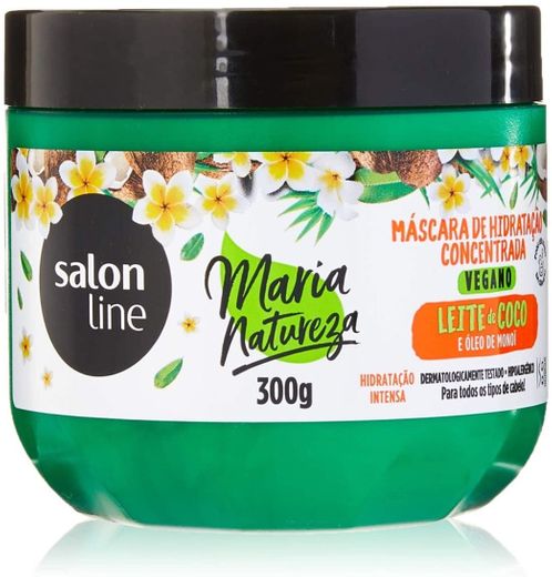 Máscara de hidratação concentrada Maria Natureza- Salon Line