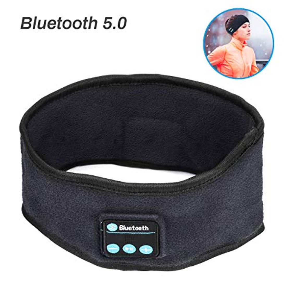 Products Zwini Bluetooth Headband Música inalámbrica Diadema Deportiva Auriculares para Dormir Altavoces estéreo