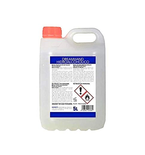 GERMESAN GEL HIGIENIZANTE.Gel hidroalcohólico,antibacterias de secado instantáneo. Garrafa 5l