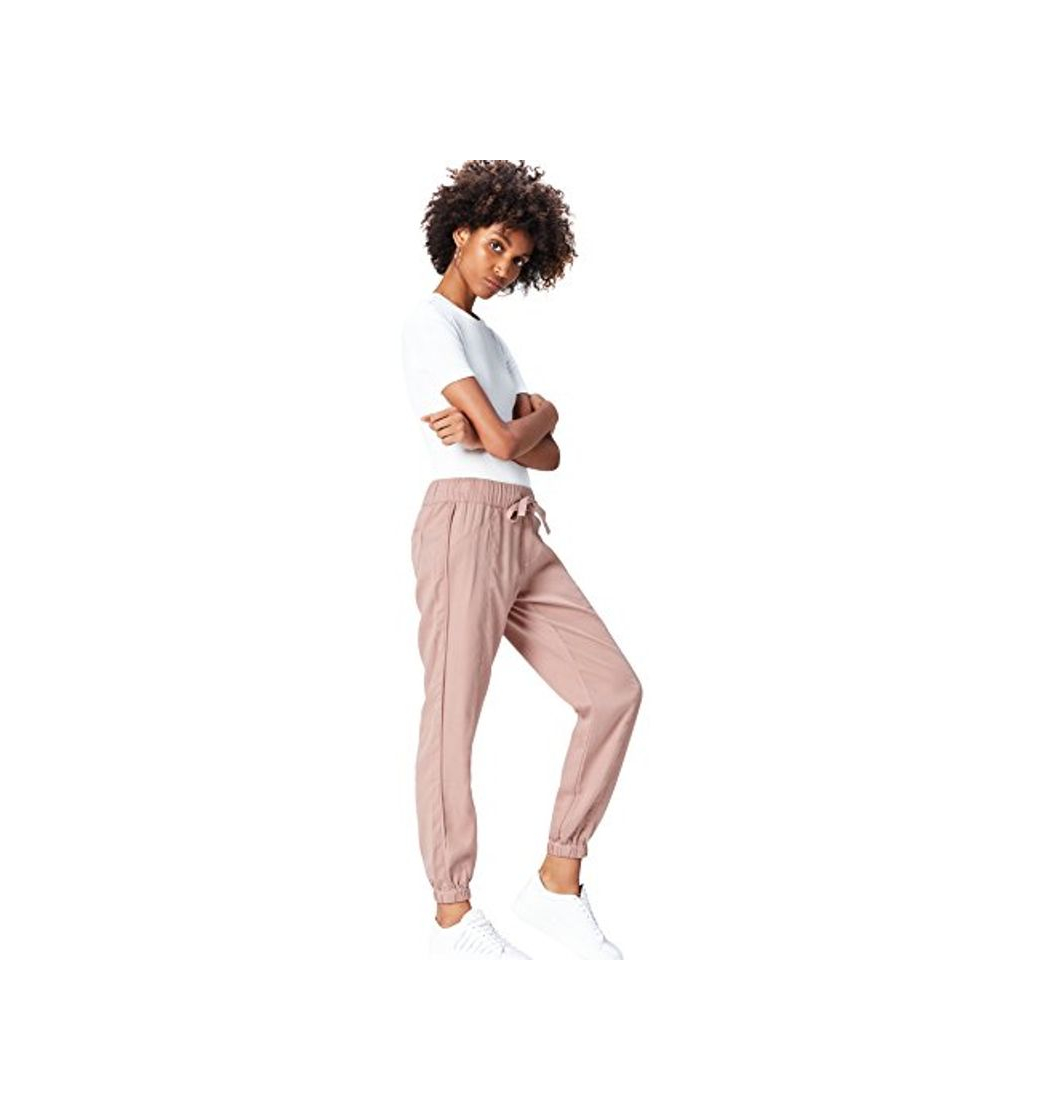 Product Marca Amazon - find. Pantalones Mujer, Rosa