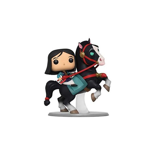 Funko- Pop Rides Mulan on Khan Collectible Toy, Multicolor