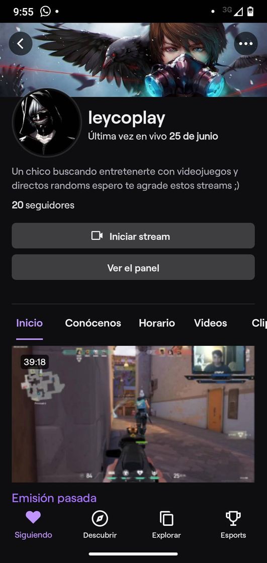 Moda Mi Perfil De Twitch