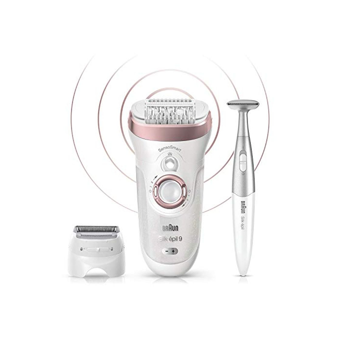 Beauty Braun Silk-épil 9 9/890 Pack con depiladora inalámbrica