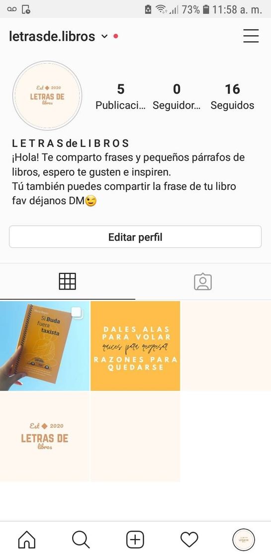 Fashion Cuenta de Instagram @letrasde.libros