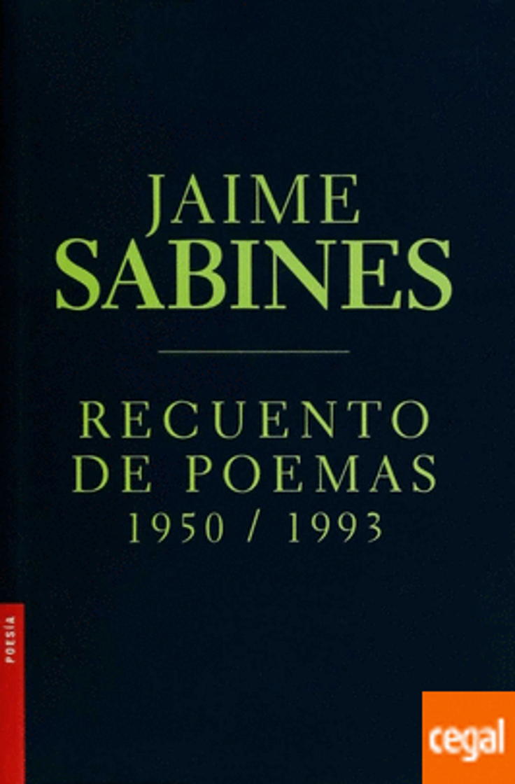 Libro Recuento de Poemas. 1950 - 1993: 853