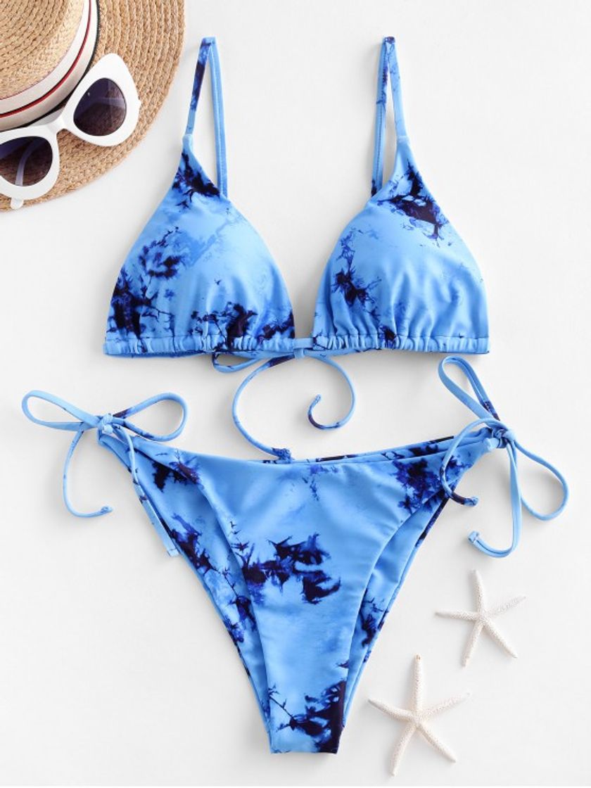 Fashion [48% OFF] [POPULAR] 2020 ZAFUL Bikini De Tie-dye Con ...