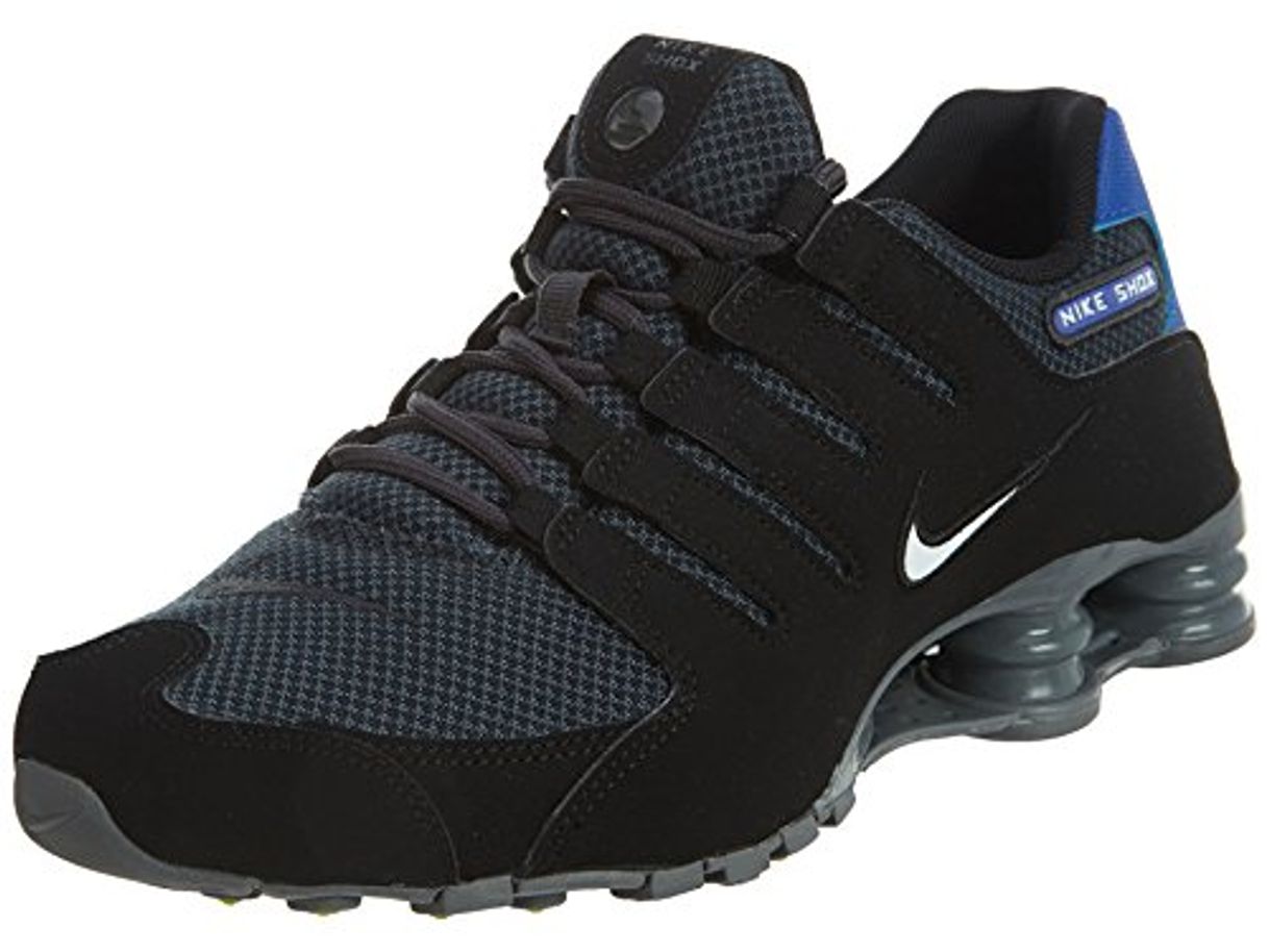 Producto Nike Mens Shox NZ Black White Leather Trainers 44