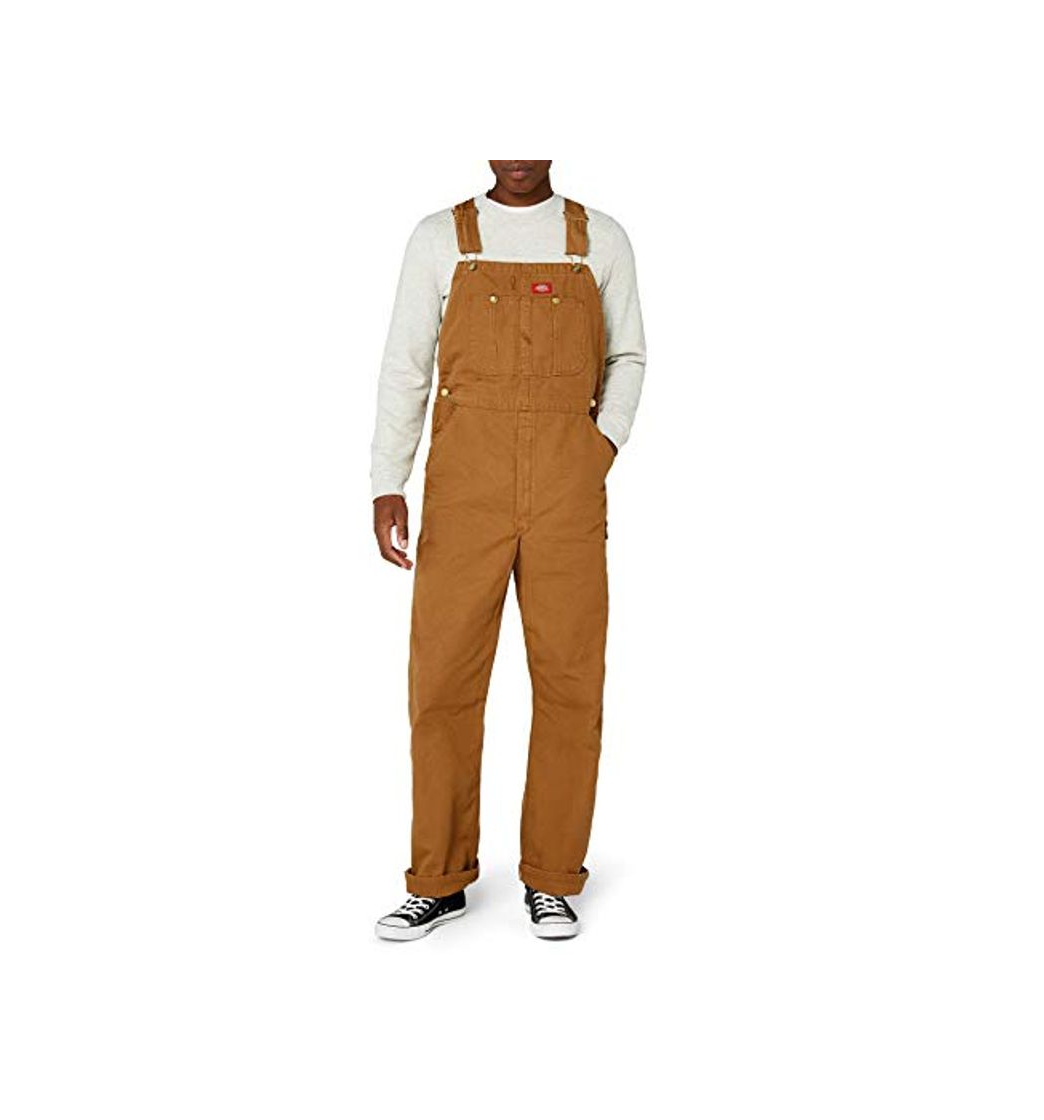 Moda Dickies Bib Overall, Peto Para Hombre, Marrón