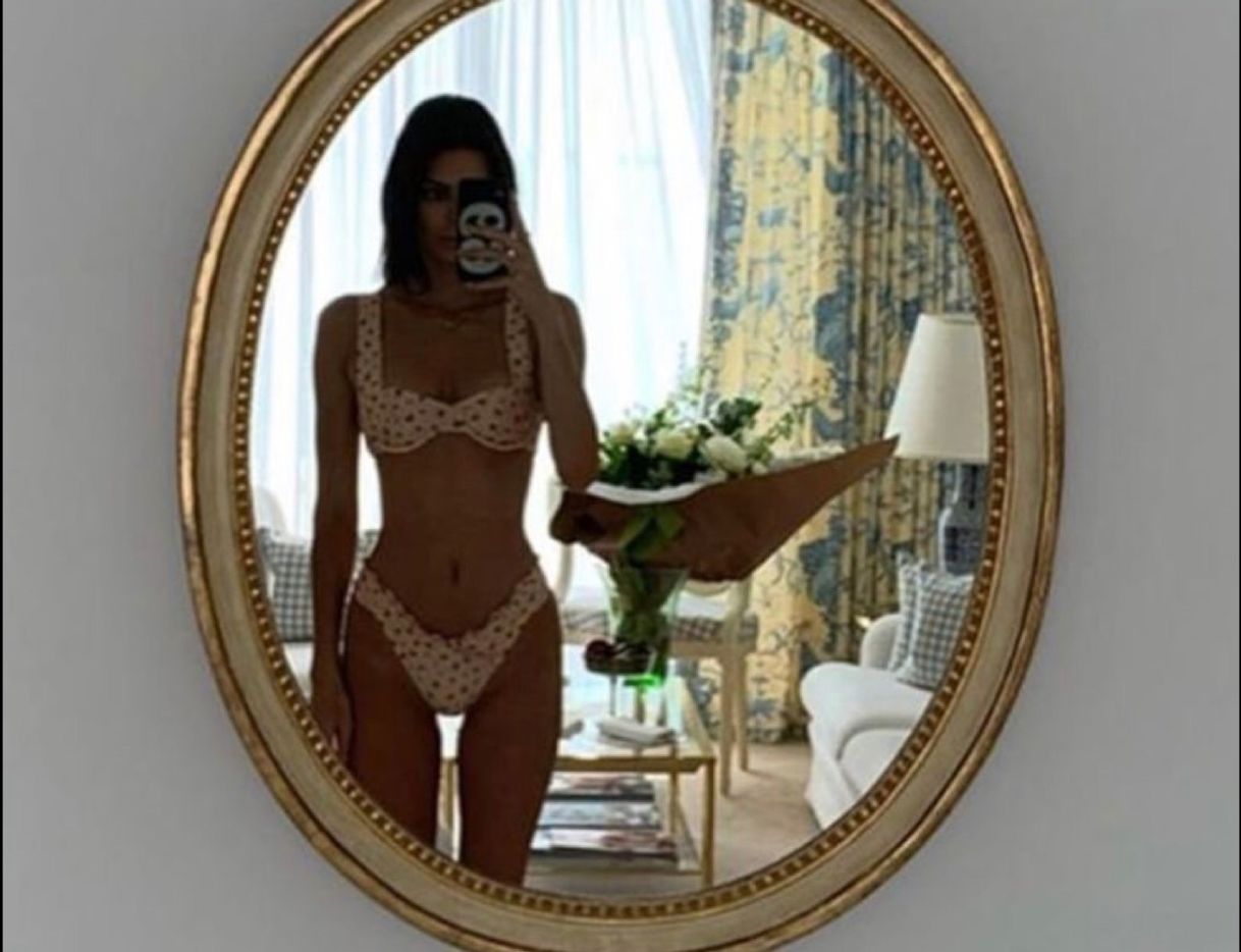 Social ZAFUL Bikini Set de dos piezas Floral corte alto Bikini con arco & V Bañador para mujer morado L