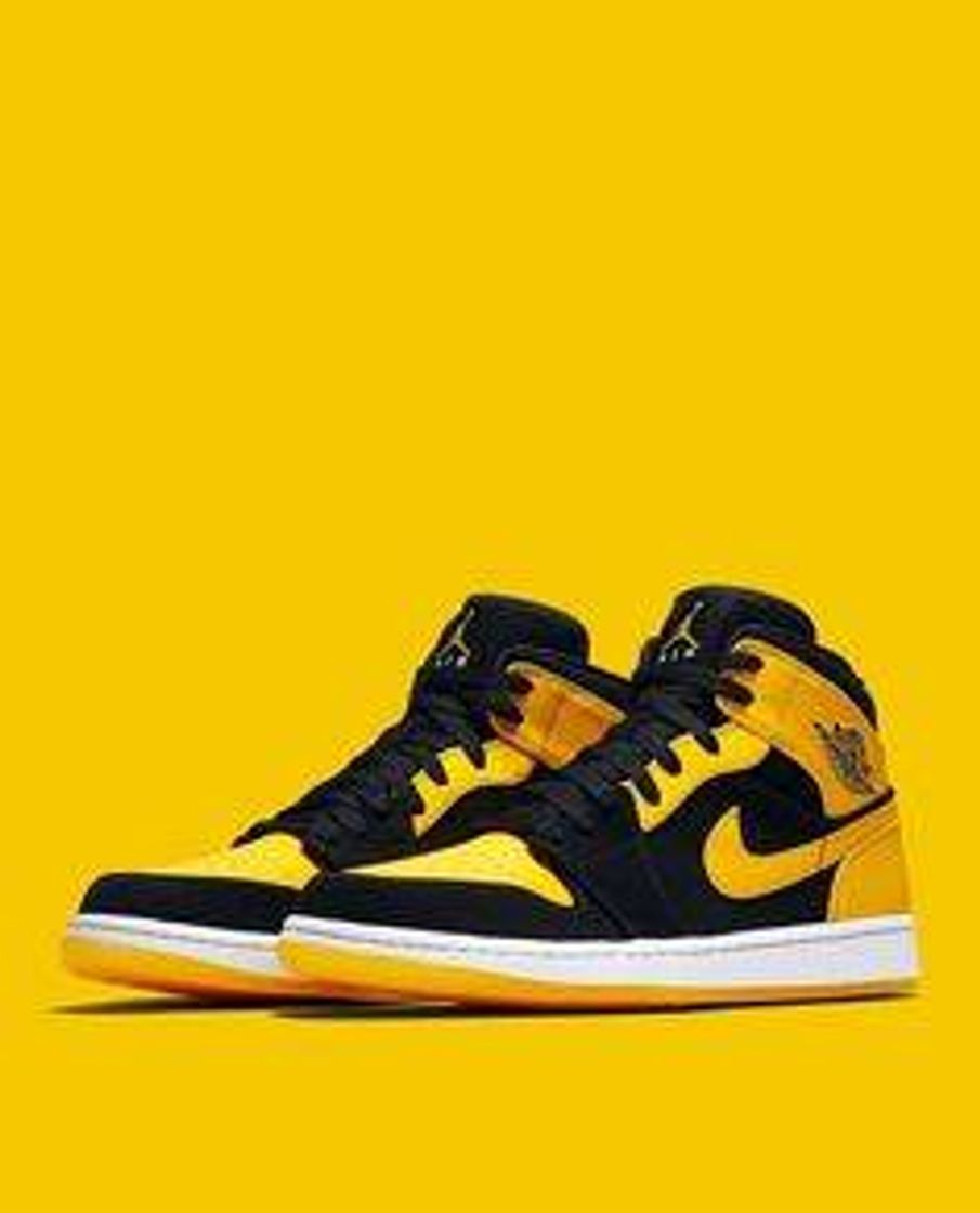 Fashion Jordan ® Retro Negro Amarillo