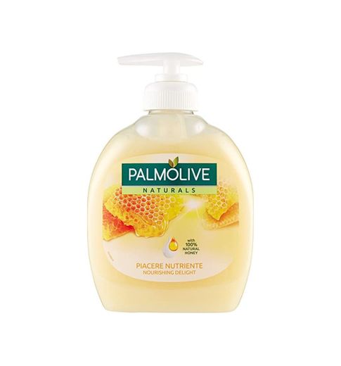 Palmolive - Jabón líquido Leche y Miel, 4 Unidades.