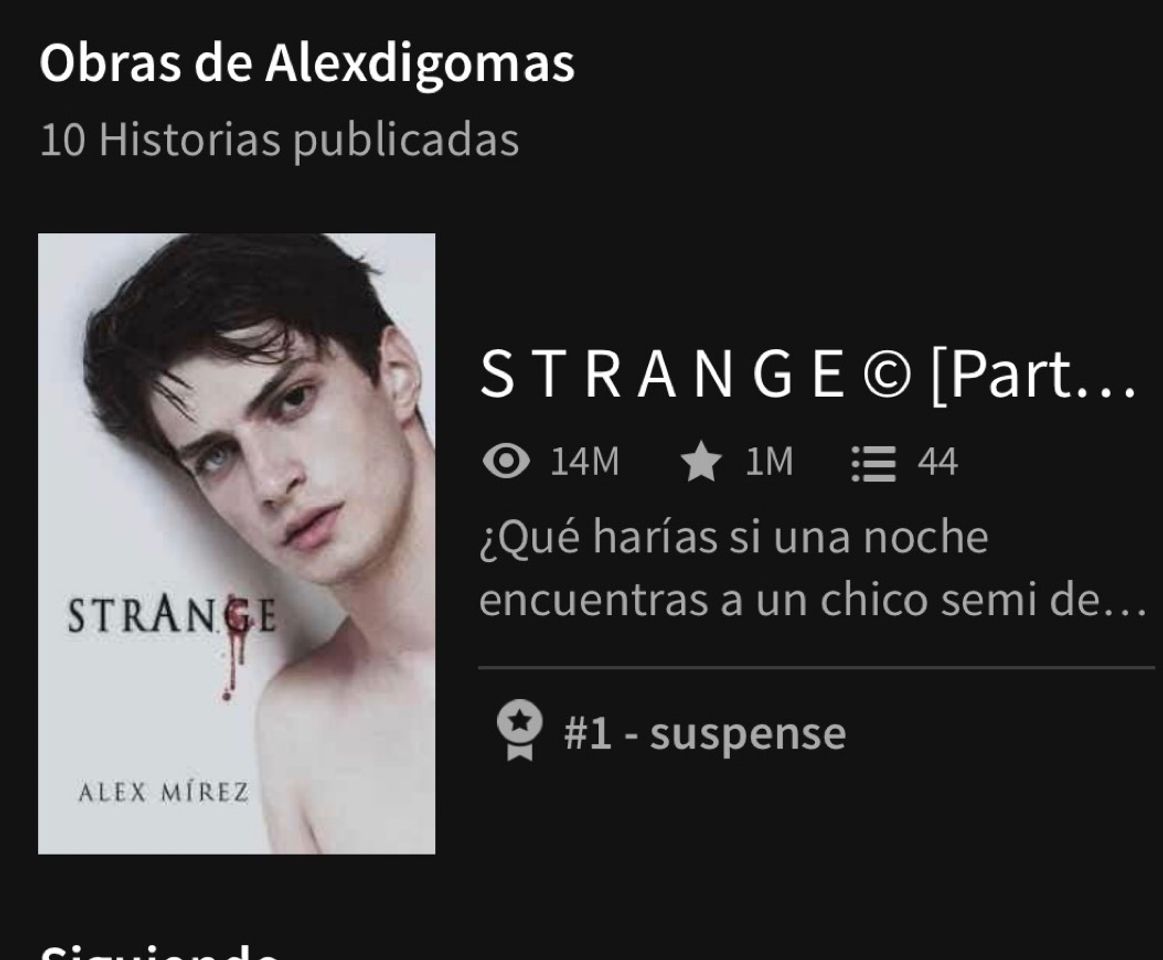 Libros STRANGE