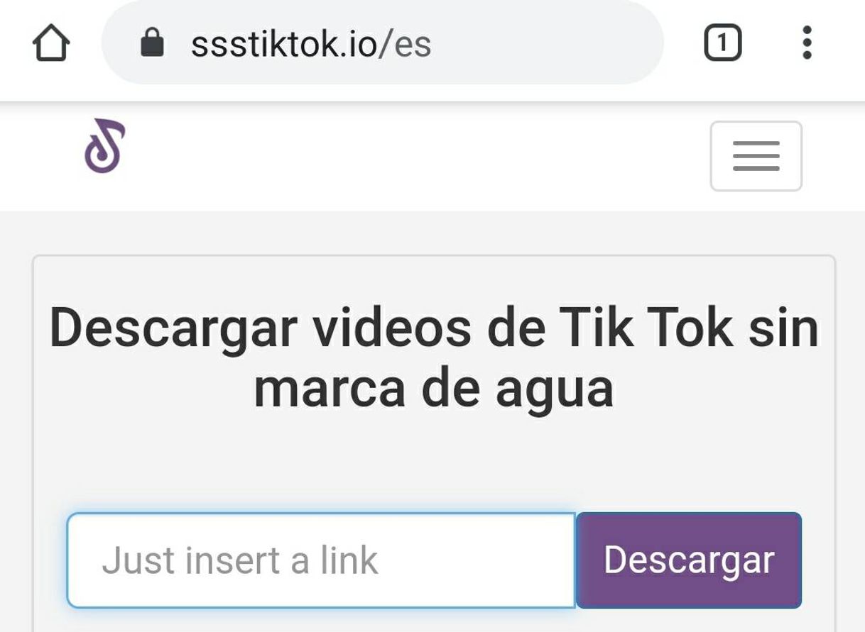 Apps Descargue Tik Tok Video sin marca de agua