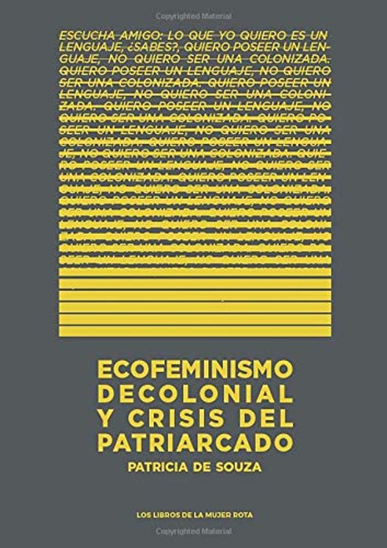 Book Ecofeminismo decolonial y crisis del patriarcado