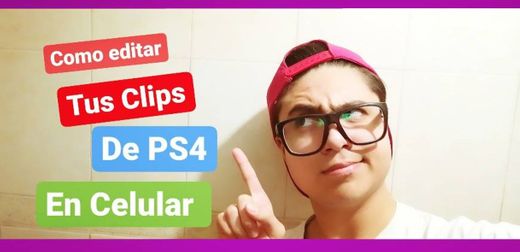 Aquí les doy un tutorial de cómo editar tus clips de ps4