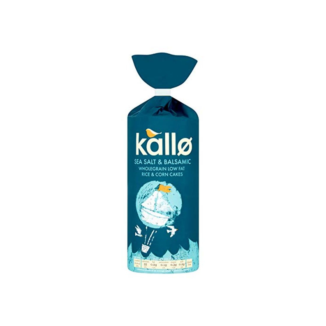 Producto Kallo Jumbo Salt and Vinegar Rice Cakes 122 g