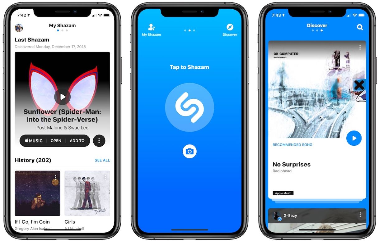 App Shazam: Music Discovery