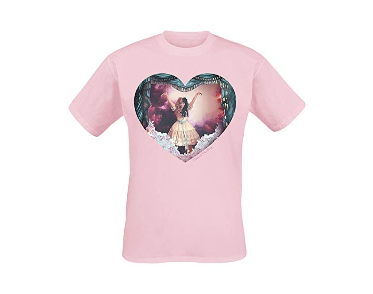 Fashion Melanie Martinez Heart Strings Hombre Camiseta Rosa L