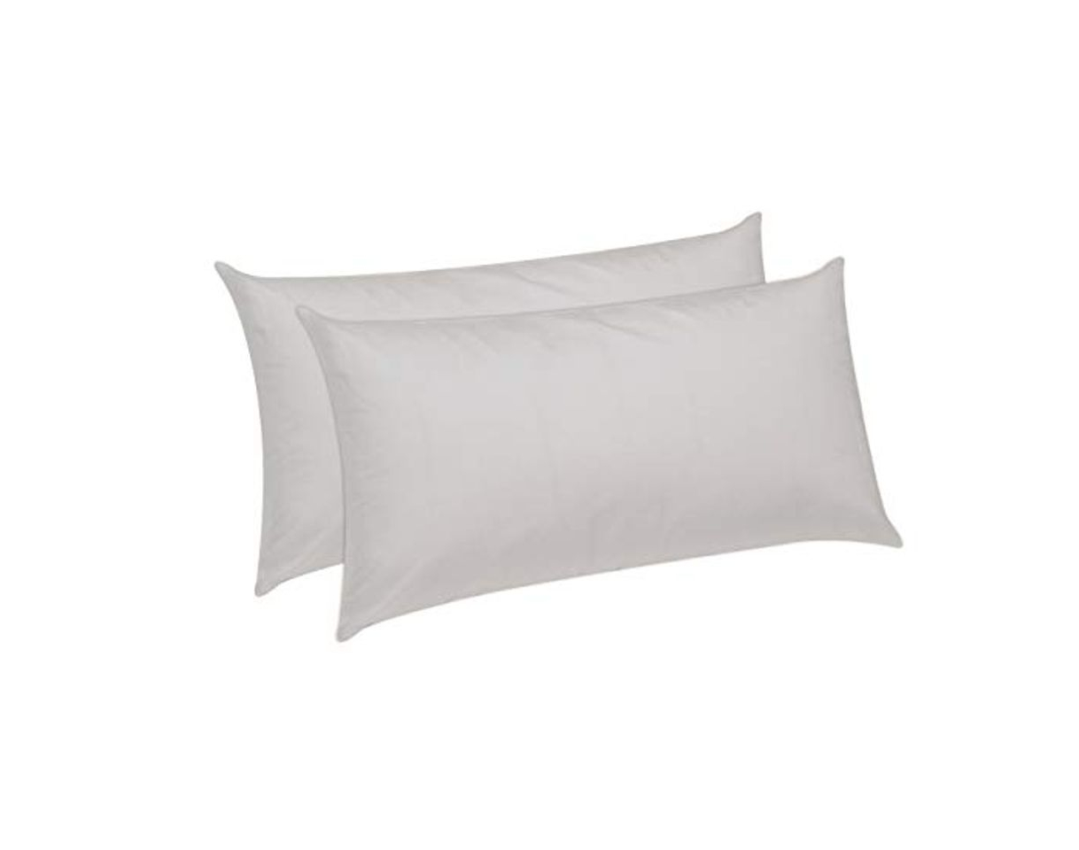 Social Pikolin Home - Pack de 2 almohadas de fibra, con tratamiento aloe
