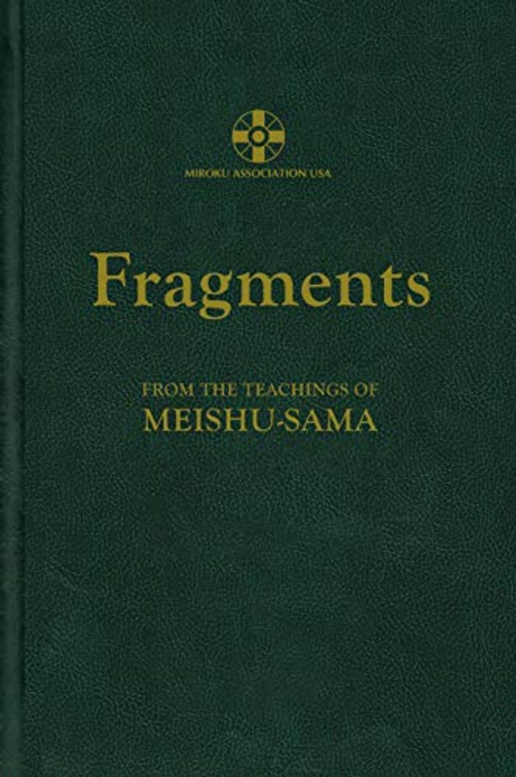 Libro Fragments From the teachings of Meishu-sama