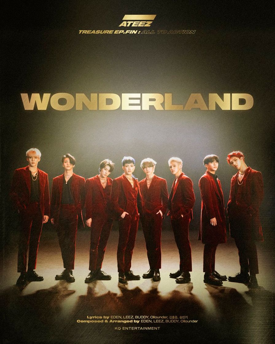 Fashion Ateez-Wonderland