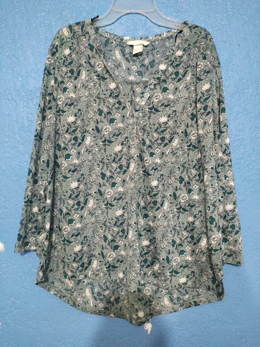 Social Blusa verde super fresca